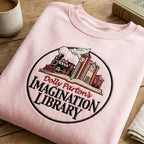 Embroidered What Would Dolly Do Shirt, Country Music Crewneck, Imagination Library Inspired Sweatshirt Gift