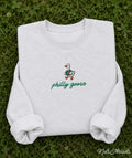 Embroidered Philly Goose Sweatshirt or T-Shirt | Vintage Style Kelly Green | Philadelphia Football Gifts | Crewneck | T-Shirt | Hoodie