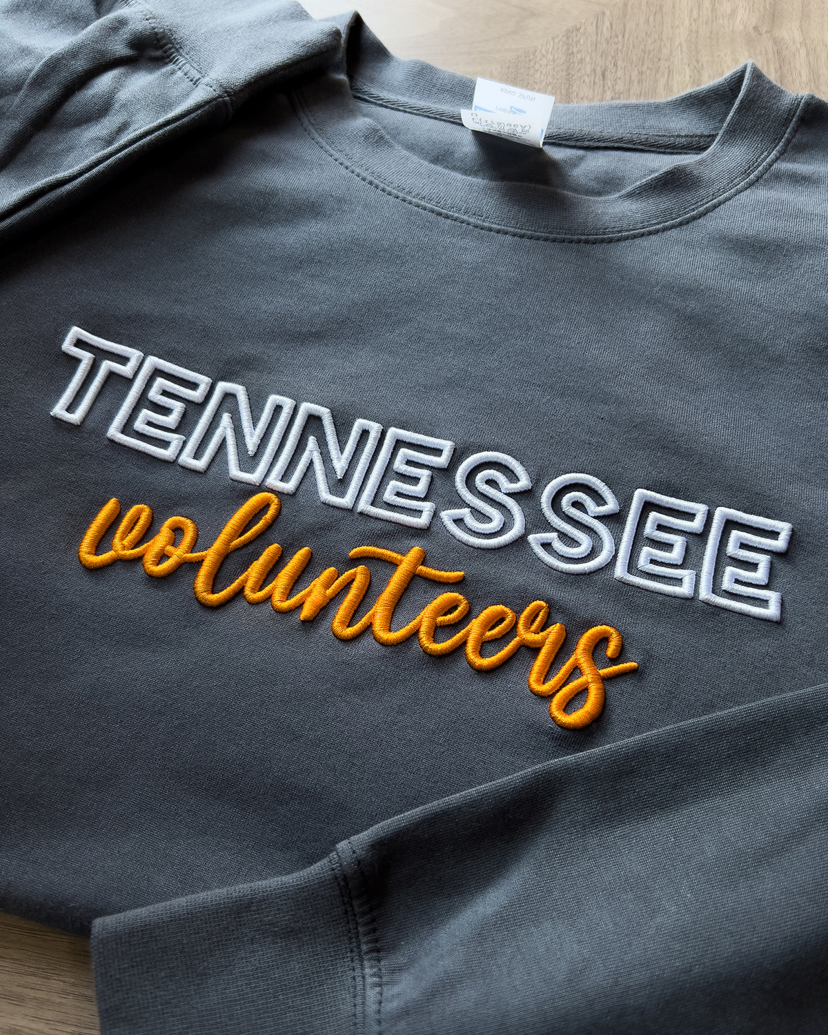 Custom 3D PUFF Embroidery Team Sweatshirt