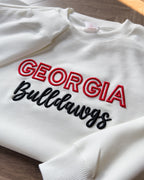 Custom 3D PUFF Embroidery Team Sweatshirt