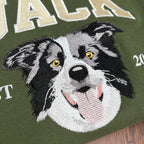 Personalized Embroidered Pet Face and Name Est Sweatshirt