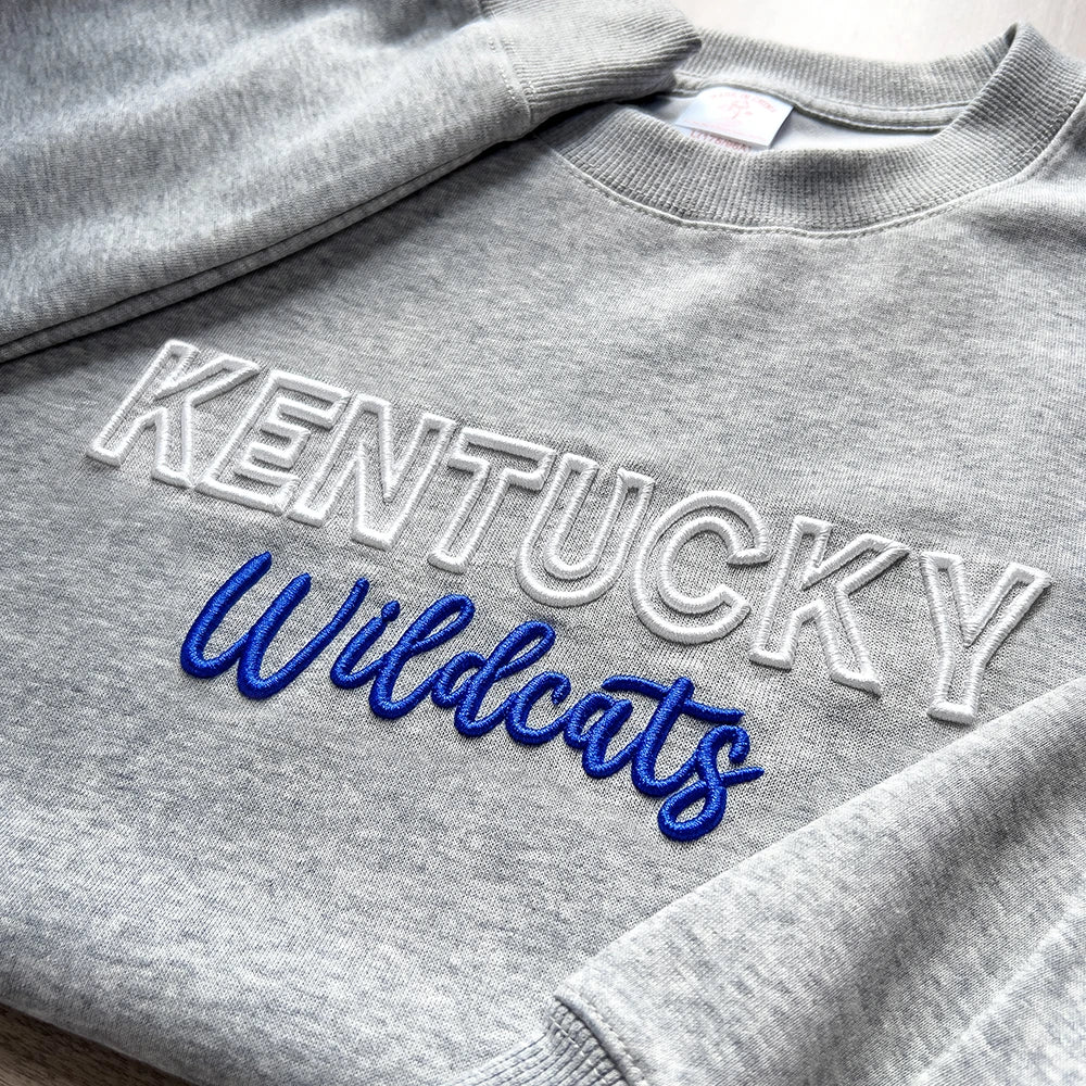Custom 3D PUFF Embroidery Team Sweatshirt
