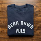 Custom Stitched Retro Wool Felt Letter Sweatshirt Vintage Style Varsity Crewneck