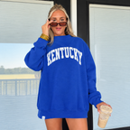Custom Mockneck Embroidered Team Name Sweatshirt – Stand-up Collar | Gifts for Sports Mom
