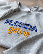 Custom 3D PUFF Embroidery Team Sweatshirt